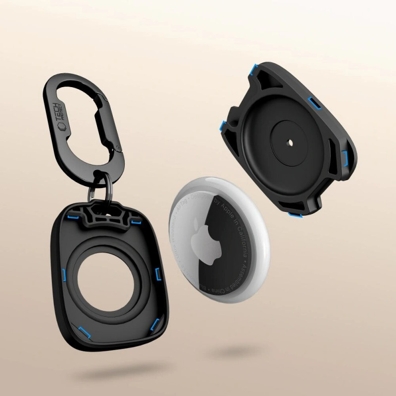 Tech-Protect Velar maciņš Apple AirTag 1 / 2, melns