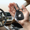 Tech-Protect Velar maciņš Apple AirTag 1 / 2, melns