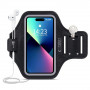 Tech-Protect M4 universālais sporta apsaitis, melns