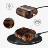 Tech-Protect Lamano vāciņš Apple AirPods Pro 1 / 2 Panther (melns un brūns)