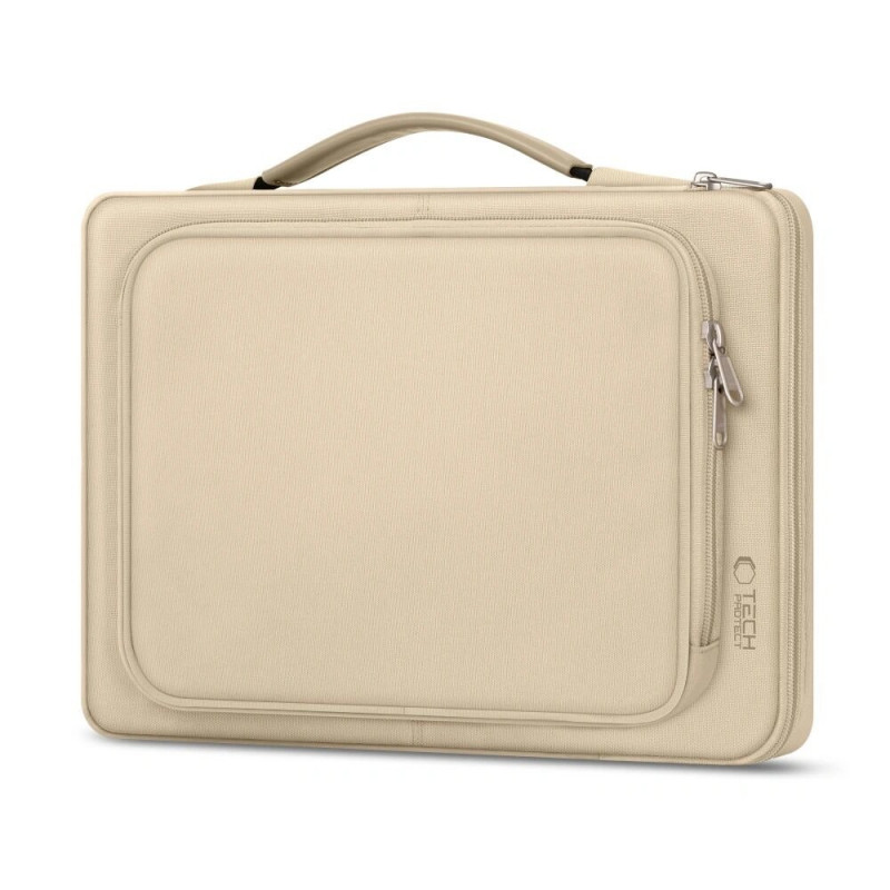 Tech-Protect Basic Bag klēpjdatora soma 15-16", Desert Beige