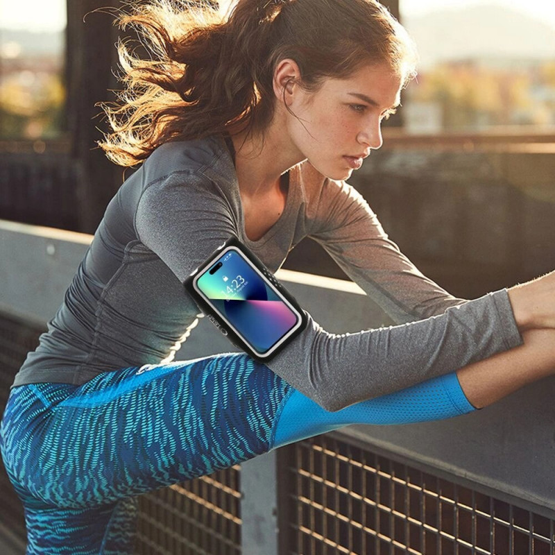 Tech-Protect M5 universālais sporta aproču futrālis, melns