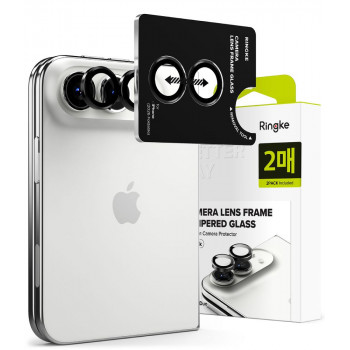 Ringke Camera Frame RGK12086 kameras objektīva aizsargs Apple iPhone Duo (2 gab.), melns