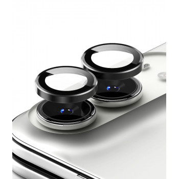 Ringke Camera Frame RGK12086 kameras objektīva aizsargs Apple iPhone Duo (2 gab.), melns
