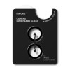 Ringke Camera Frame RGK12086 kameras objektīva aizsargs Apple iPhone Duo (2 gab.), melns