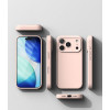 Ringke silikona magnētiskais MagSafe futrālis Apple iPhone 18 Pro, Pink Sand
