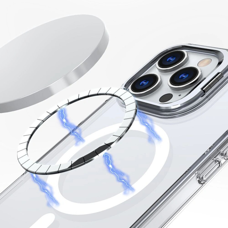 Tech-Protect Magstand MagSafe vāciņš Apple iPhone 16, caurspīdīgs