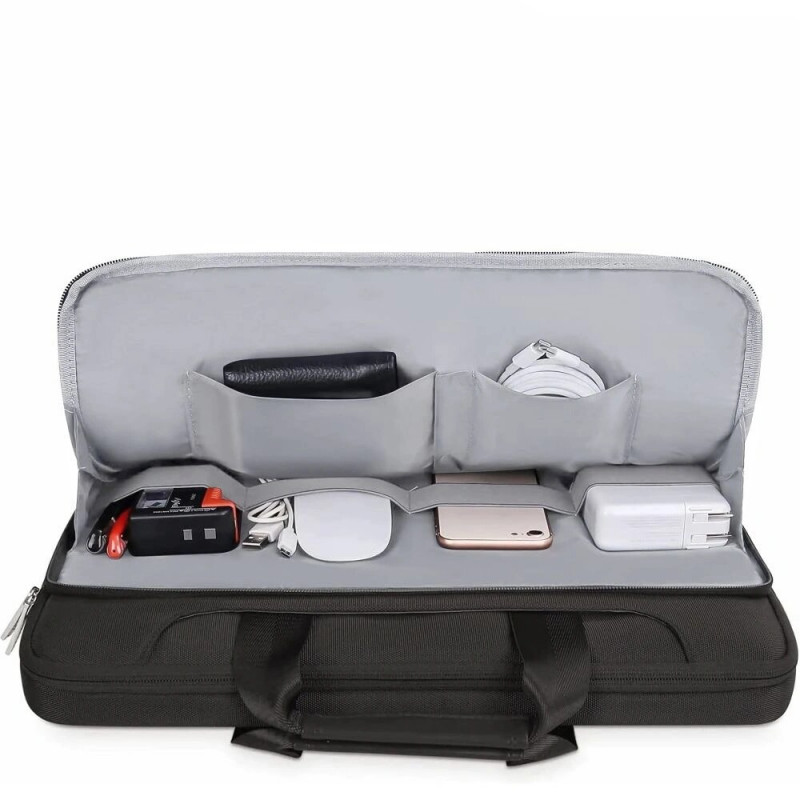 Tech-Protect PocketBag portatīvā datora soma 15-16 collas, melna