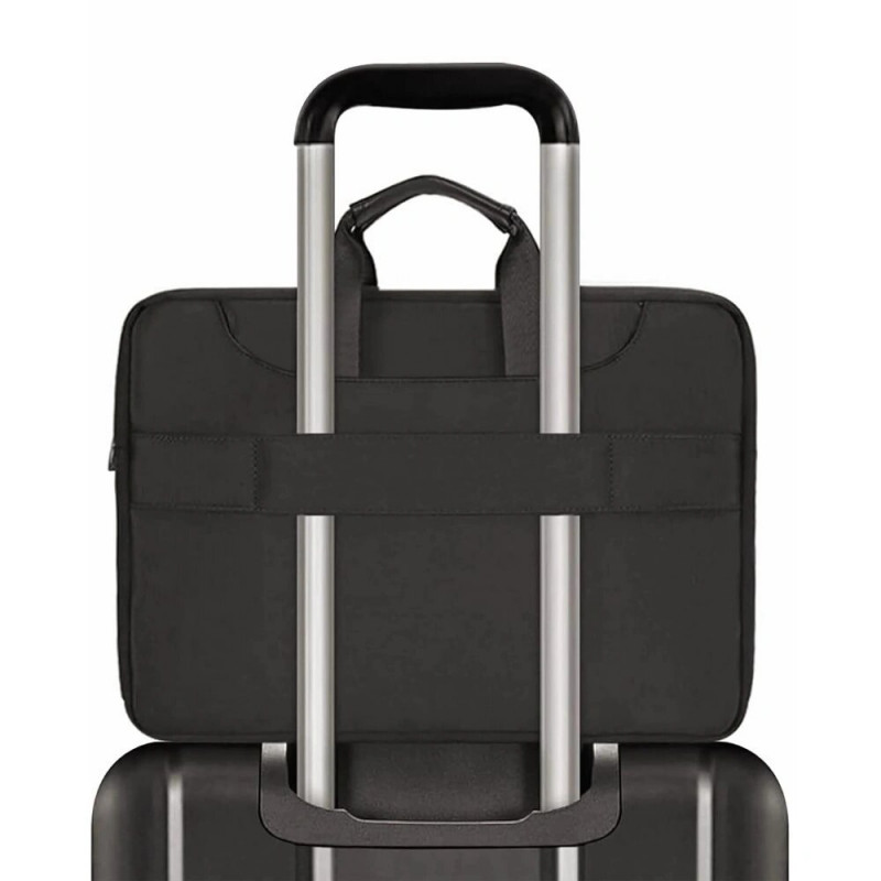 Tech-Protect PocketBag portatīvā datora soma 15-16 collas, melna