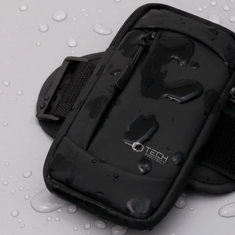 Tech-Protect M6 universālais sporta aproču maciņš, melns