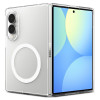 Spigen AirSkin MagSafe vāciņš Samsung Galaxy Z Fold 8, caurspīdīgs/balts