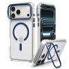 Spigen Ultra Hybrid Optik S MagSafe vāciņš Apple iPhone 17 Pro / 18 Pro, Clear/Deep Blue