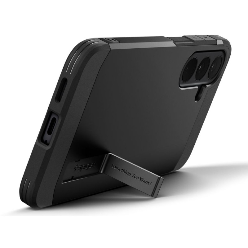 Spigen Tough Armor Mag MagSafe vāciņš Samsung Galaxy S25 FE / S26 FE, melns