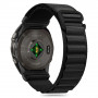 Tech-Protect Nylon Pro siksna Garmin Fenix 5 / 6 / 6 Pro / 7 / 8 (47 mm) / E, melna