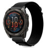 Tech-Protect Nylon Pro siksna Garmin Fenix 5 / 6 / 6 Pro / 7 / 8 (47 mm) / E, melna