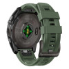 Tech-Protect silikona siksniņa Garmin Fenix 5S / 5S Plus / 6S / 6S Pro / 7S / 8 (43 mm), Military Green