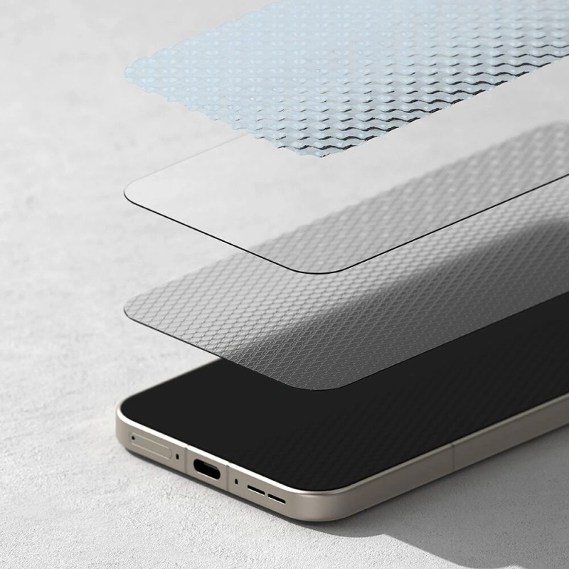 Ringke Easy Slide rūdītais stikls OnePlus 15 (2 gab.), caurspīdīgs