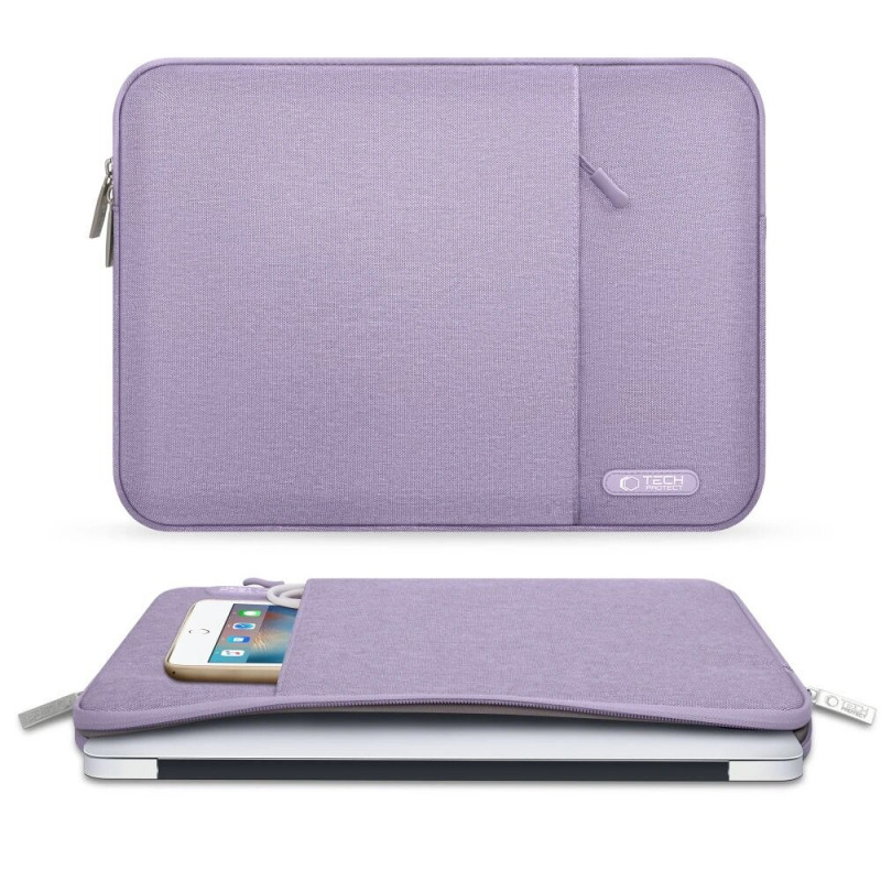 Tech-Protect Sleevy THP3329 portatīvā datora 13-14" futrālis, Lavender