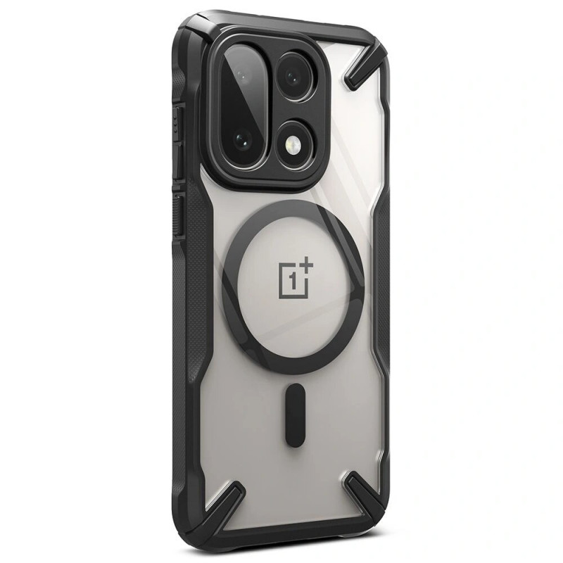 Ringke Fusion-X Magnetic MagSafe vāciņš OnePlus 15, melns