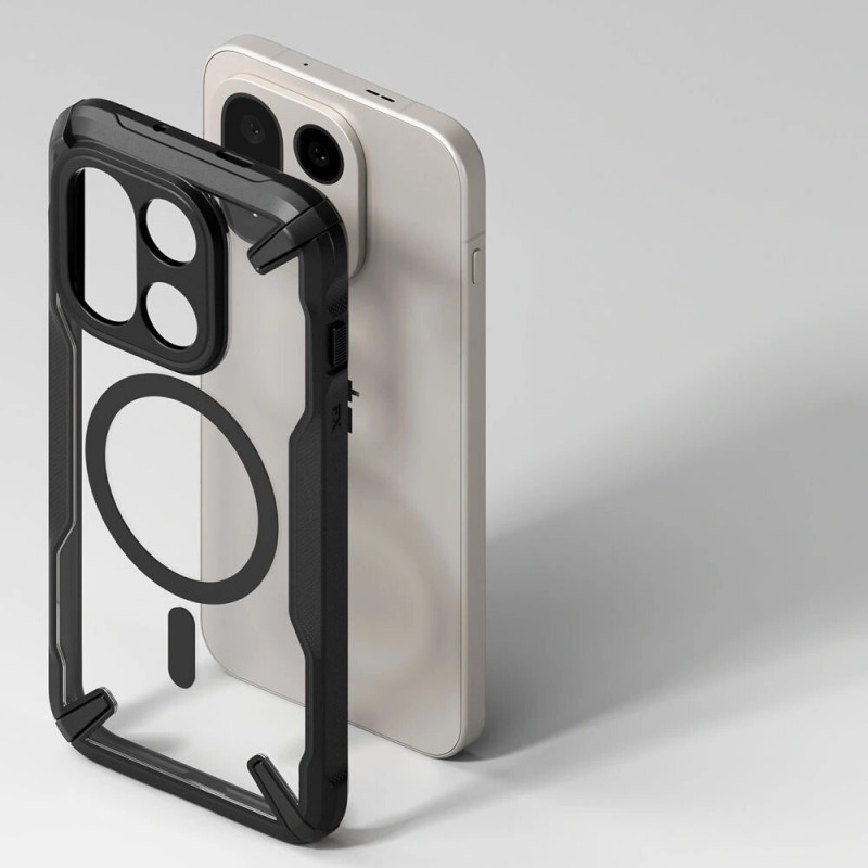 Ringke Fusion-X Magnetic MagSafe vāciņš OnePlus 15, melns
