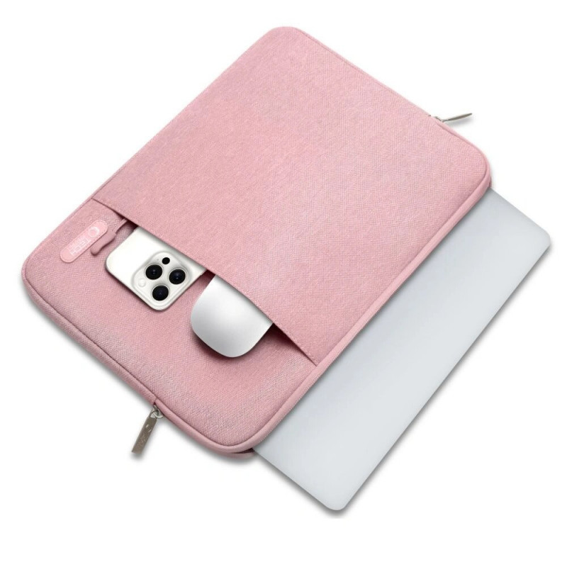 Tech-Protect Sleevy THP3325 portatīvā datora 13-14" uzmava, Dusty Rose