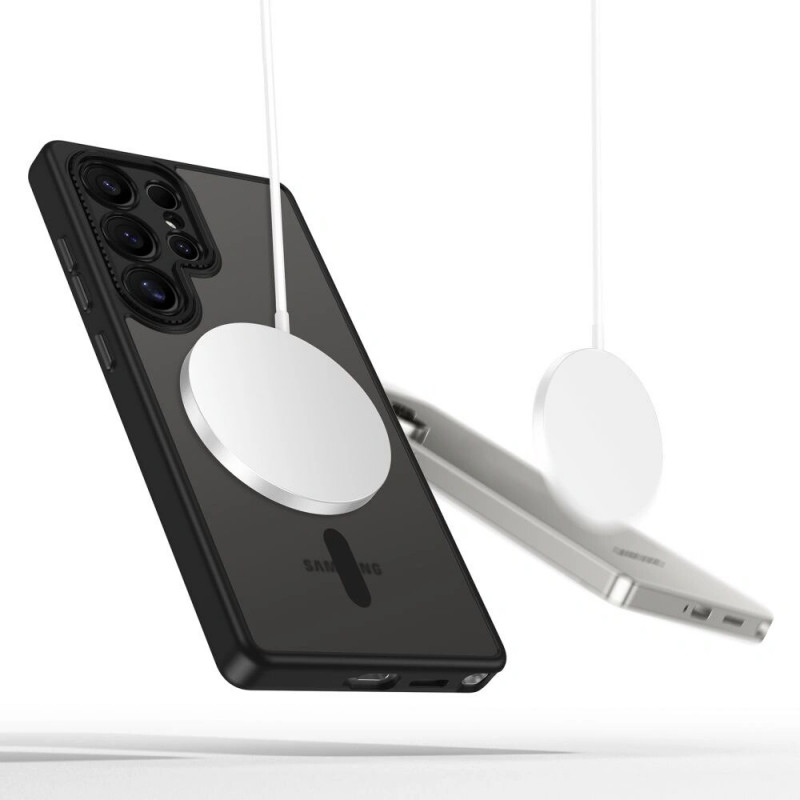Tech-Protect MagCam MagSafe vāciņš Samsung Galaxy S25 Ultra, matēti melns