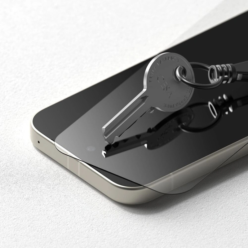 Ringke Easy Slide rūdītais stikls Google Pixel 9a (2 gab.), caurspīdīgs
