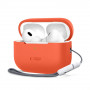 Tech-Protect silikona apvalks Apple AirPods Pro 1/2, neona oranžs