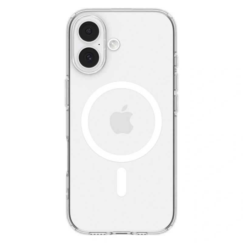 Spigen Liquid Crystal Mag MagSafe vāciņš Apple iPhone 17, caurspīdīgs/balts