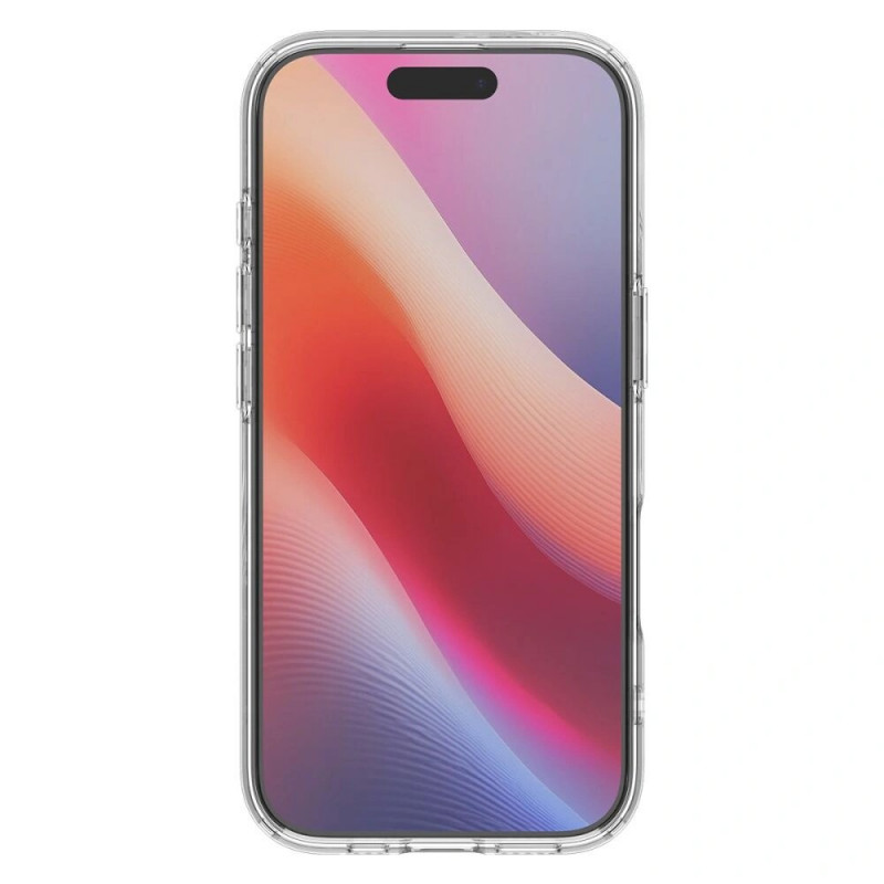 Spigen Liquid Crystal Mag MagSafe vāciņš Apple iPhone 17, caurspīdīgs/balts