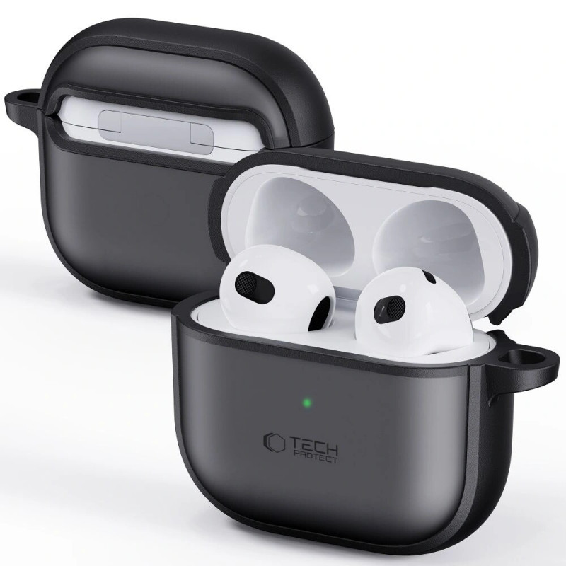 Tech-Protect Magmat futrālis Apple AirPods 4, matēti melns