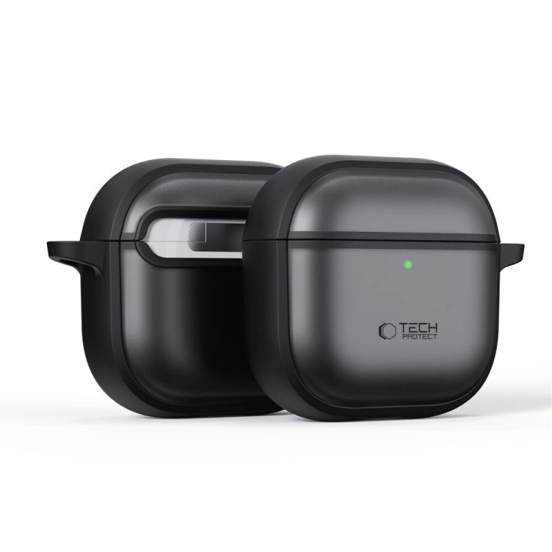 Tech-Protect Magmat futrālis Apple AirPods 4, matēti melns