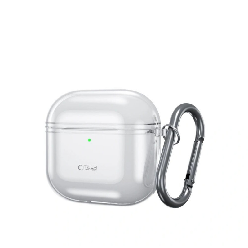 Tech-Protect Flexair vāciņš Apple AirPods 4, caurspīdīgs