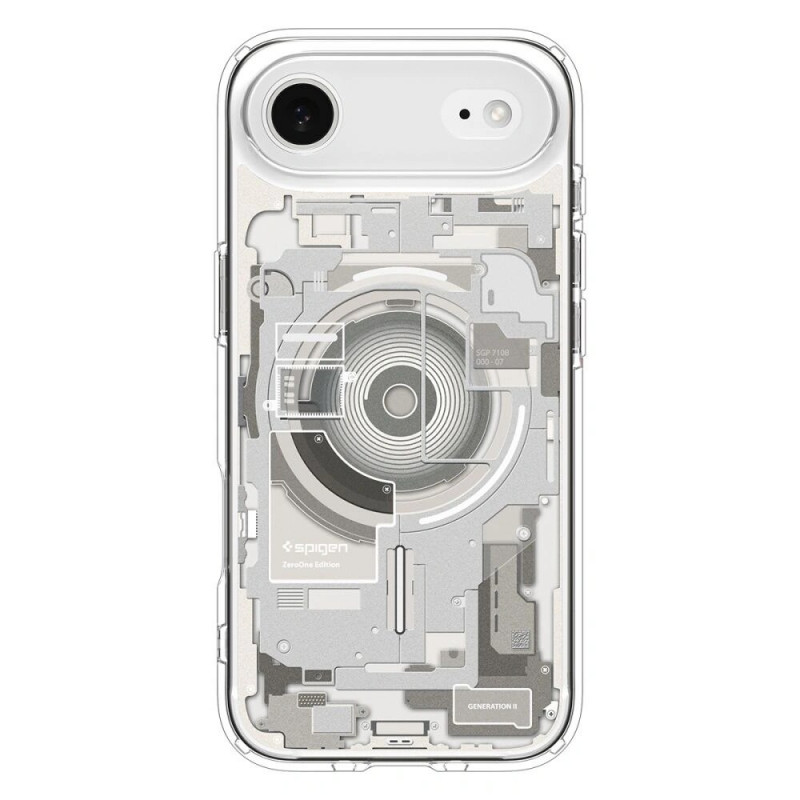 Spigen Ultra Hybrid Mag MagSafe ACS10319 vāciņš Apple iPhone Air, Zero One Natural Titanium