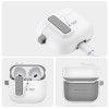 Tech-Protect slaids āķa futrālis Apple AirPods 4, balts