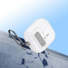 Tech-Protect slaids āķa futrālis Apple AirPods 4, balts