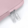 Tech-Protect NeoSlim portatīvā datora 15-16" futrālis ar piederumu somiņu, Dusty Rose