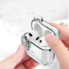 Tech-Protect Slim Hook maciņš Apple AirPods 4, caurspīdīgs