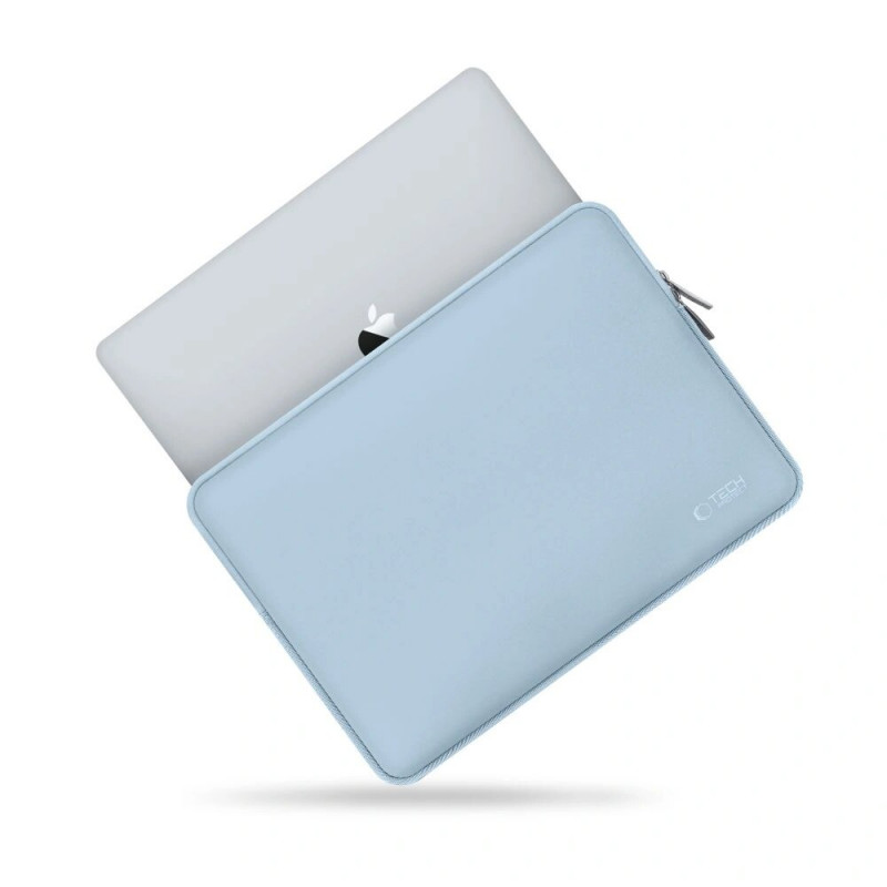 Tech-Protect NeoSlim portatīvā datora 13-14" futrālis ar piederumu somiņu, Winter Blue