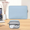 Tech-Protect NeoSlim portatīvā datora 13-14" futrālis ar piederumu somiņu, Winter Blue