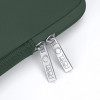 Tech-Protect NeoSlim portatīvā datora 13-14" maciņš ar piederumu somiņu, Midnight Green