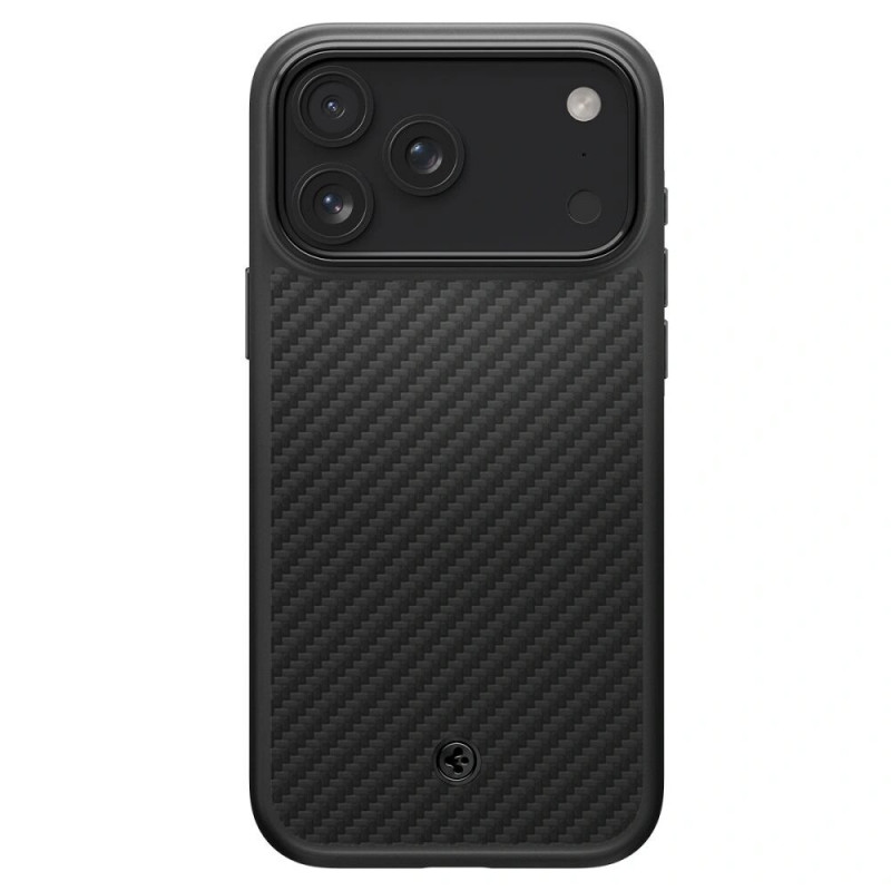Spigen Enzo Aramid T Mag MagSafe ACS09959 vāciņš Apple iPhone 17 Pro, melns