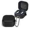 Tech-Protect silikona maciņš ar āķi Samsung Galaxy Buds 4 / 4 Pro, melns