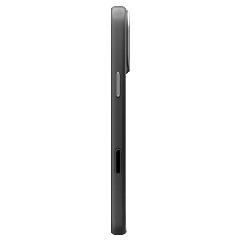 Spigen Enzo Aramid T Mag MagSafe vāciņš Apple iPhone 17 Pro Max / 18 Pro Max, melns/sudrabs