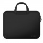 Tech-Protect neoprēna klēpjdatora soma 15-16", melna