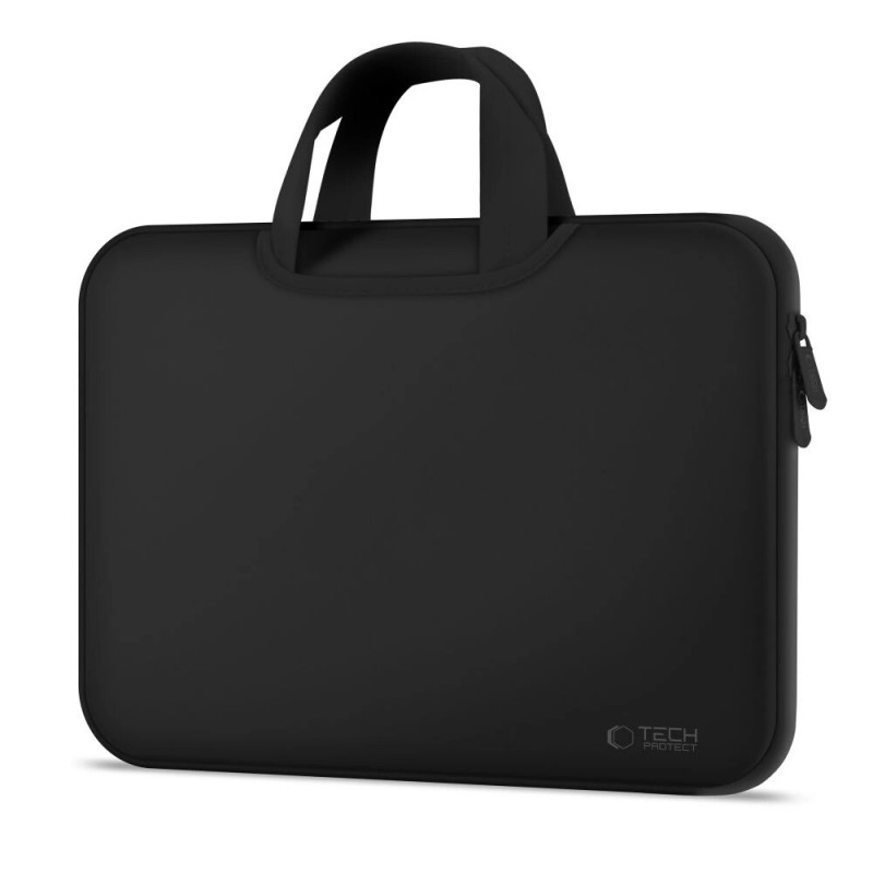 Tech-Protect neoprēna klēpjdatora soma 15-16", melna