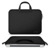 Tech-Protect neoprēna klēpjdatora soma 15-16", melna