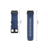 Tech-Protect Nylon Classic pulksteņa siksniņa Garmin Fenix 5X / 5X Plus / 6X / 6X Pro / 7X / 8 / 8 Pro / 9 / 9 Pro 47 mm, Midnight Navy