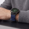 Tech-Protect Nylon Classic pulksteņa siksniņa Garmin Fenix 5X / 5X Plus / 6X / 6X Pro / 7X / 8 / 8 Pro / 9 / 9 Pro 47 mm, Midnight Navy