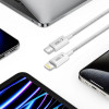 Tech-Protect Ultraboost Lite USB-C / Lightning kabelis PD27W/3A 100 cm, Cool Grey